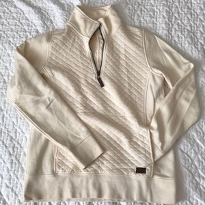 LL Bean Women’s Quilted Quarter-Zip Pullover